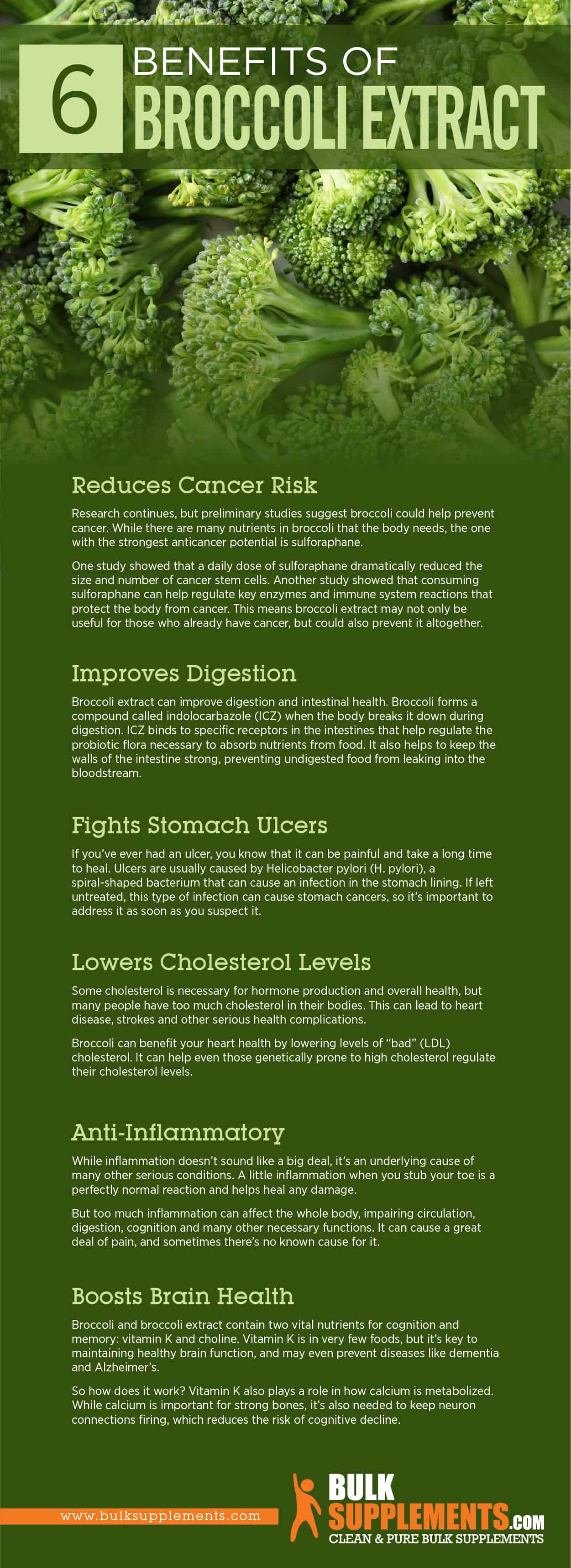Broccoli Extract Benefits