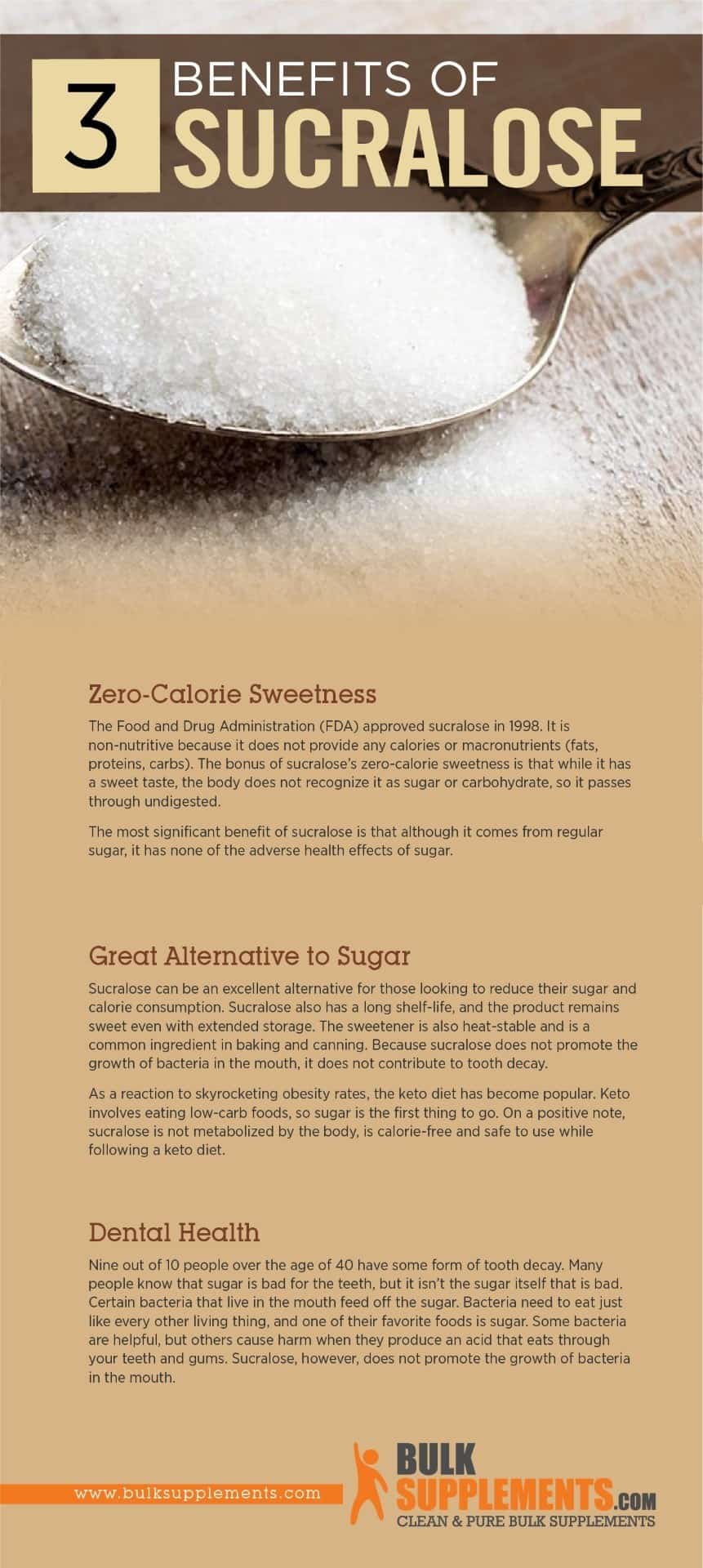 Benefits of Sucralose Sweetener