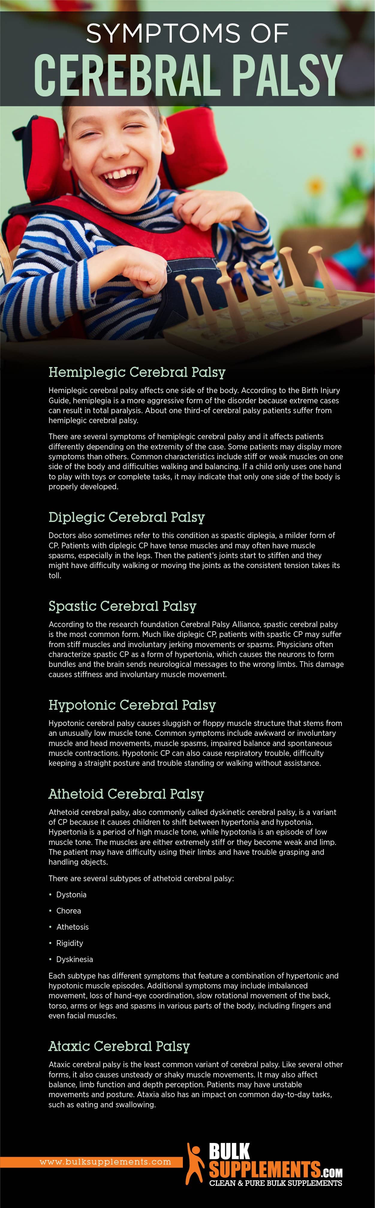 Symptoms of Cerebral Palsy