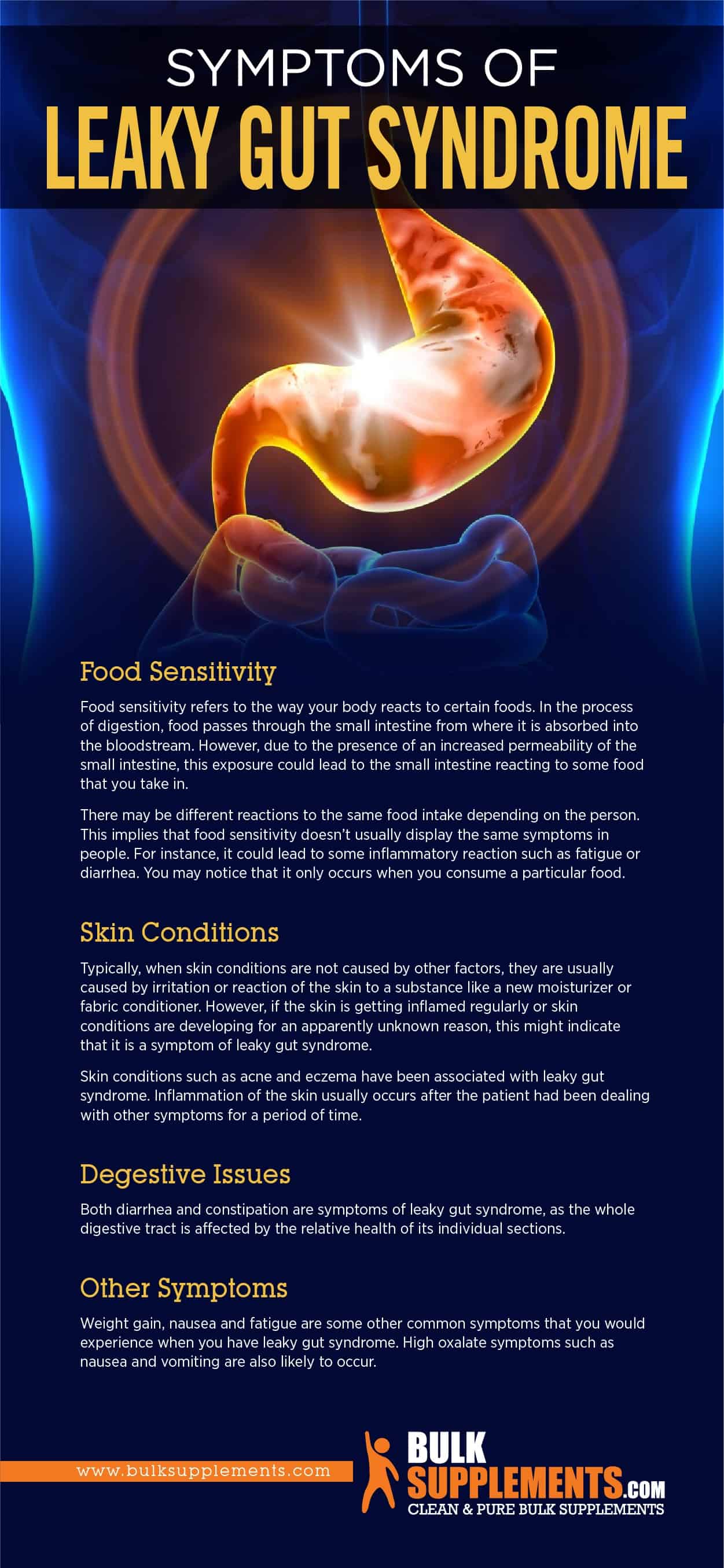Symptoms of Leaky Gut Syndrome