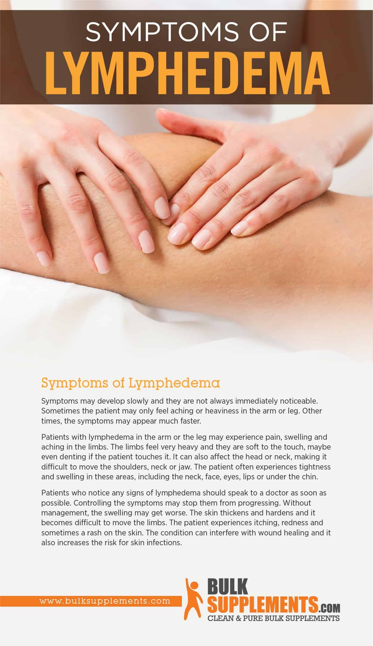 Symptoms of Lymphedema