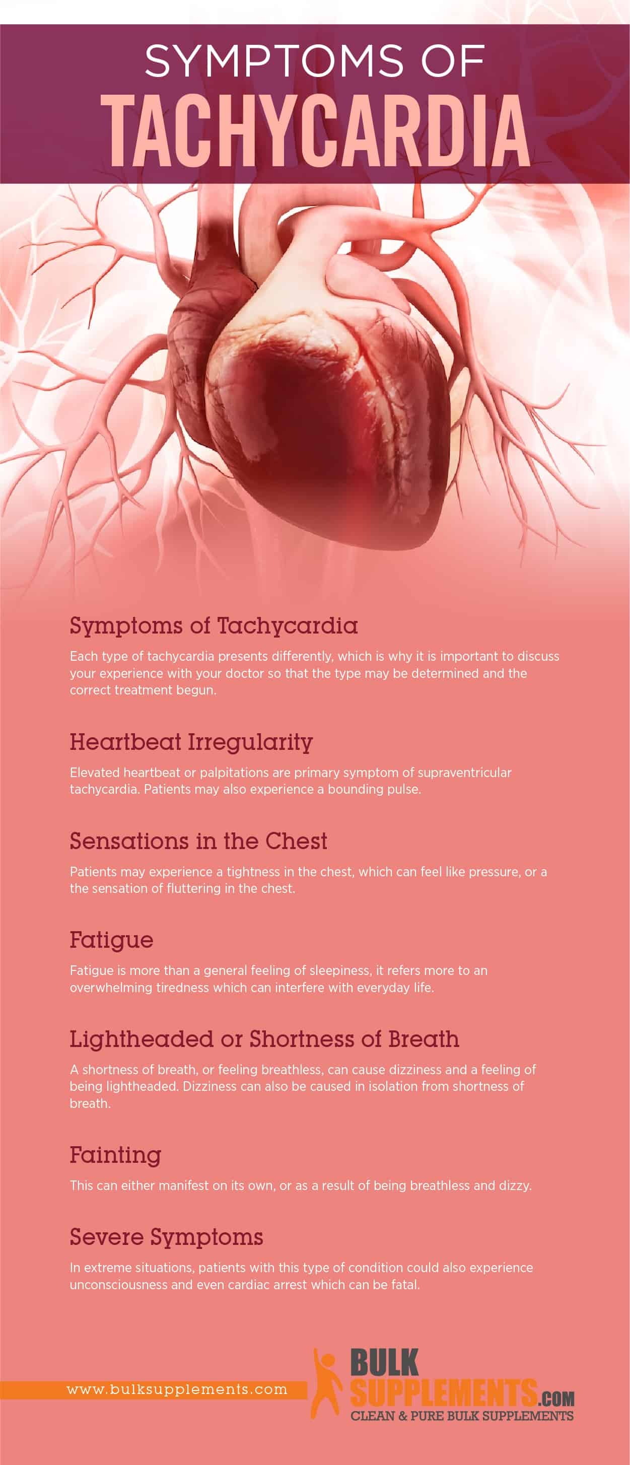 Symptoms of Tachycardia