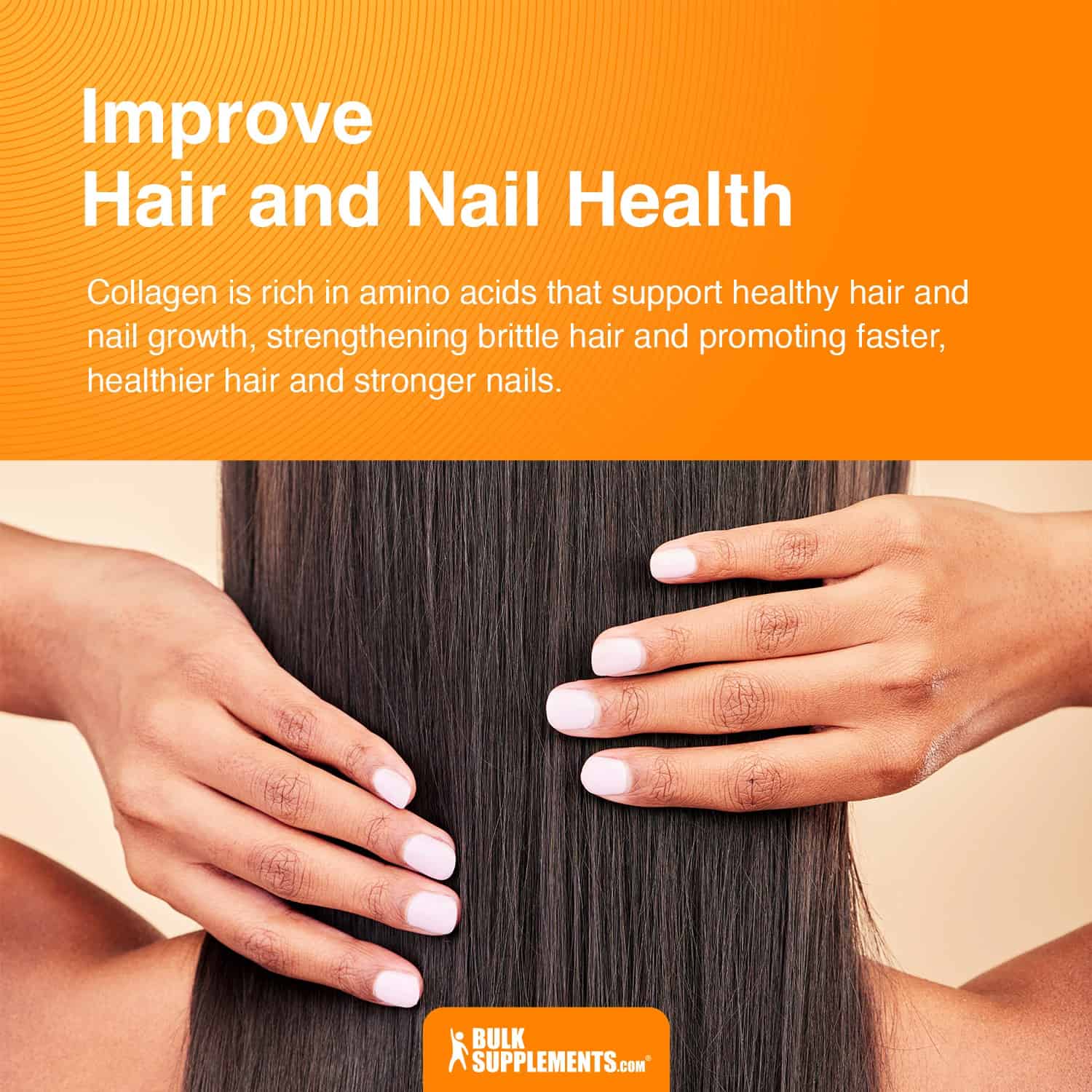 improve hair and nail health collagen peptides